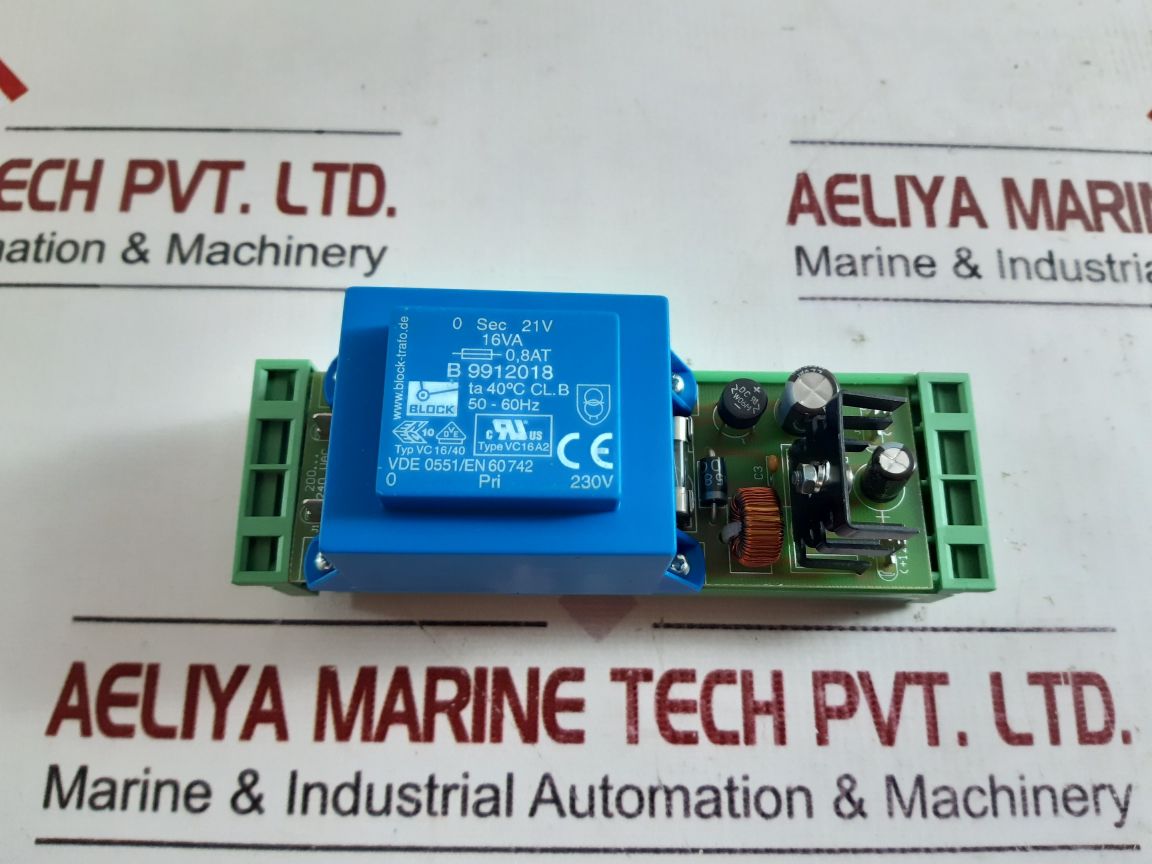 B&Z 12Vdc 10Va Rev. 1.0 Relay Card 200...240 Vac