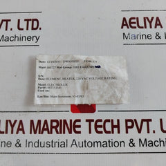 Backer 487153161 Heating Element 6,0Kw