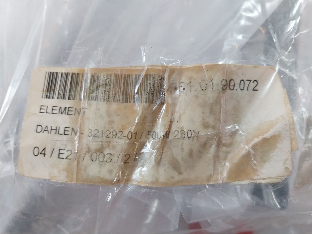 Backer 551.01.90.072 Element Heating 500W 230V 
