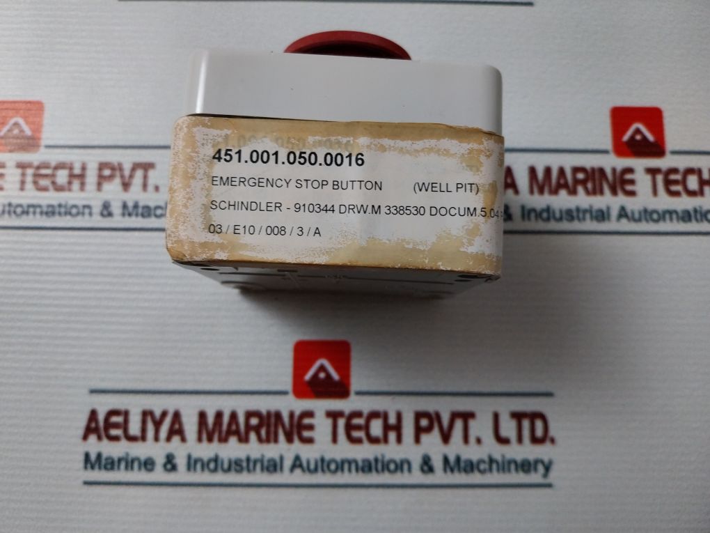 Baco 910344 Emergency Stop Button (Well Pit)