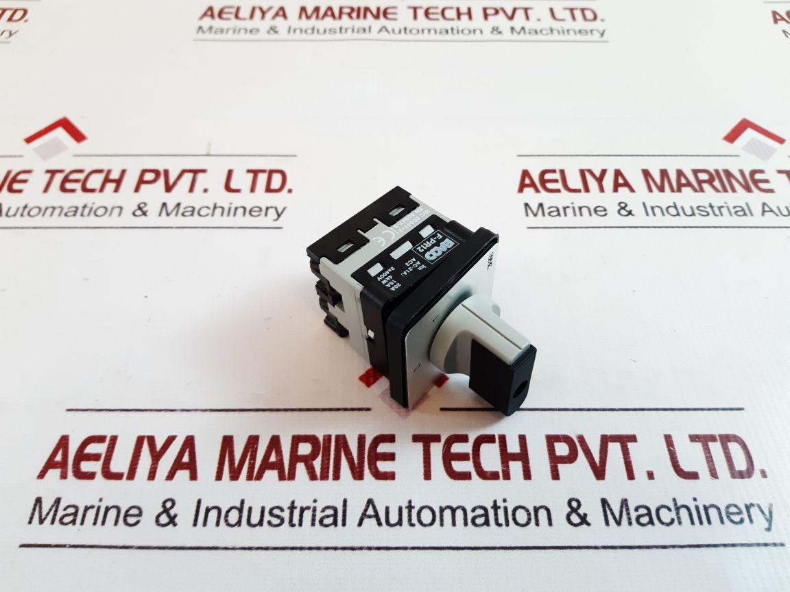 Baco f-pr12 rotary/cam switch