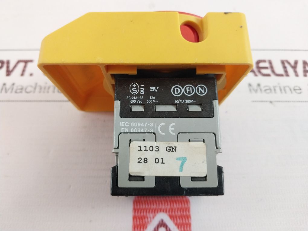 Baco Pr12 Disconnect Safety Switch 600Vac 12A