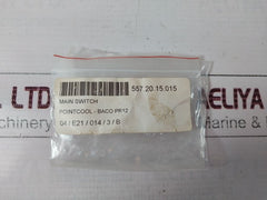 Baco Pr12 Main Cam Switch 557.20.15.015, 660 Vac 16A