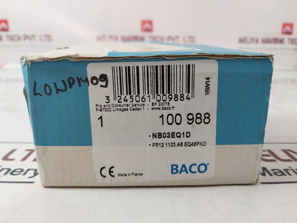 Baco Pr12 600Vac