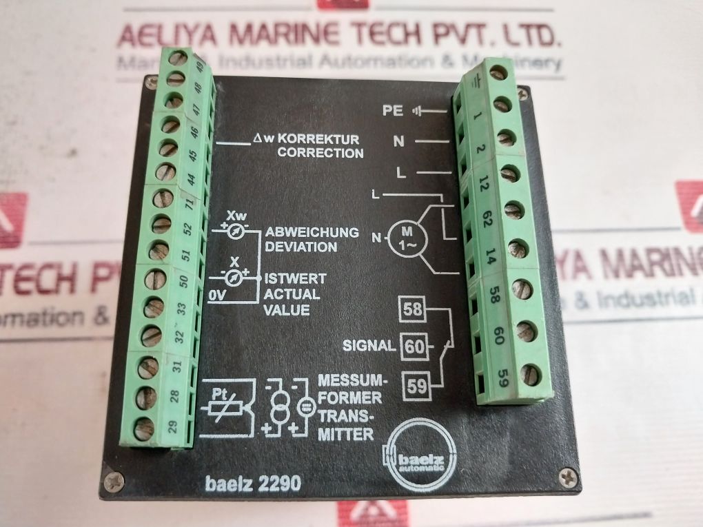 Baelz Wbs 2290 Temperature Controller 230V