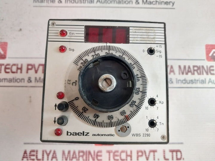 Baelz Wbs 2290 Temperature Controller 230V
