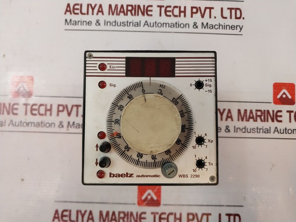 Baelz Wbs 2290 Temperature Controller 230V 0-120°C