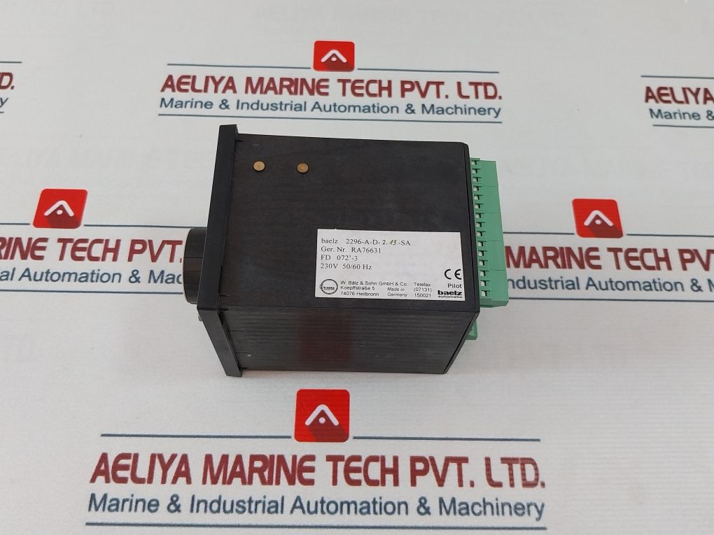 Baelz Wbs 2296 Temperature Controller 230V 50/60 Hz