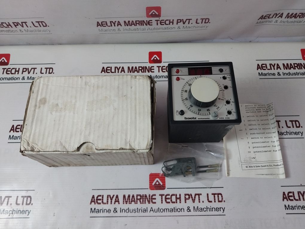 Baelz Wbs 2296 Temperature Controller
