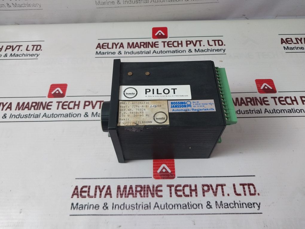 Baelz Wbs 2296 Temperature Controller 