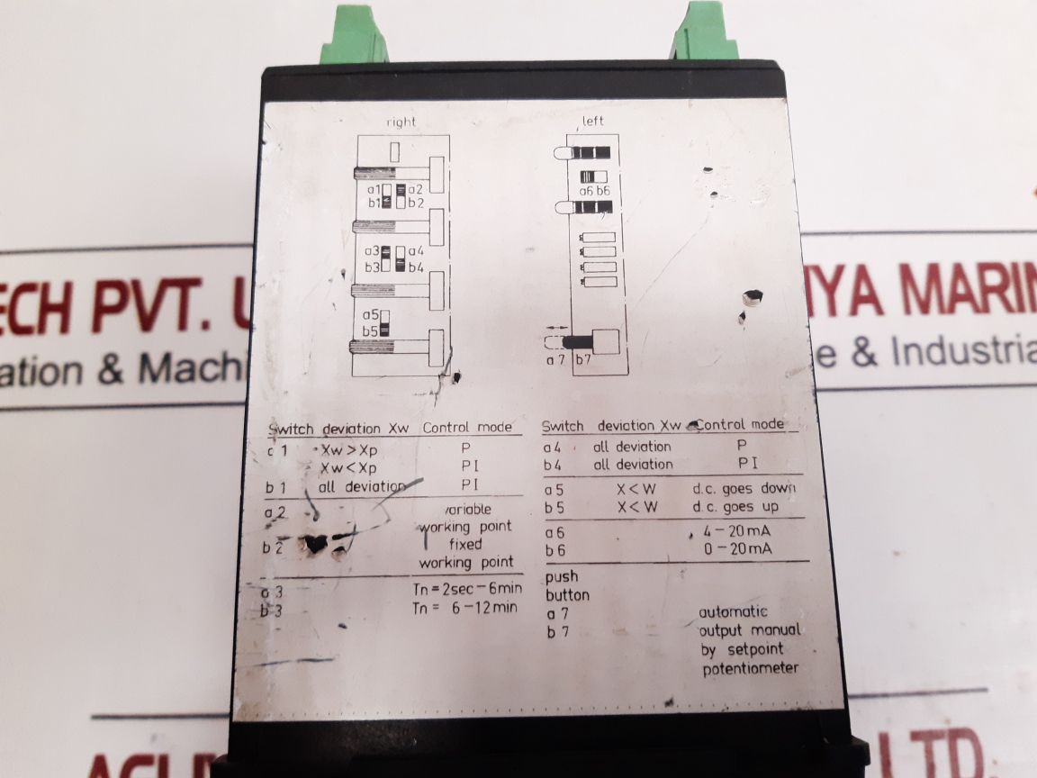 Baelz Wbs 2296 Temperature Controller 230V 50/60 Hz