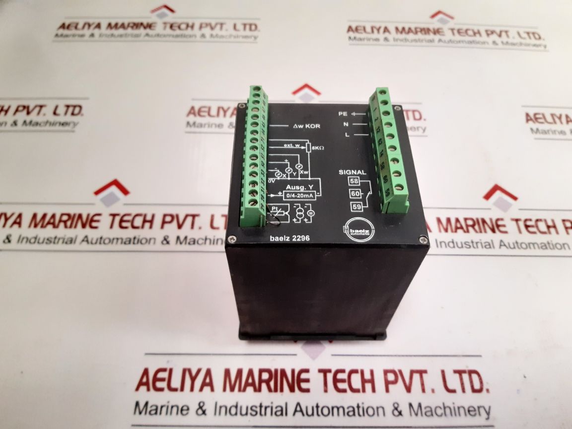 Baelz Wbs 2296 Temperature Controller 230V 50/60 Hz