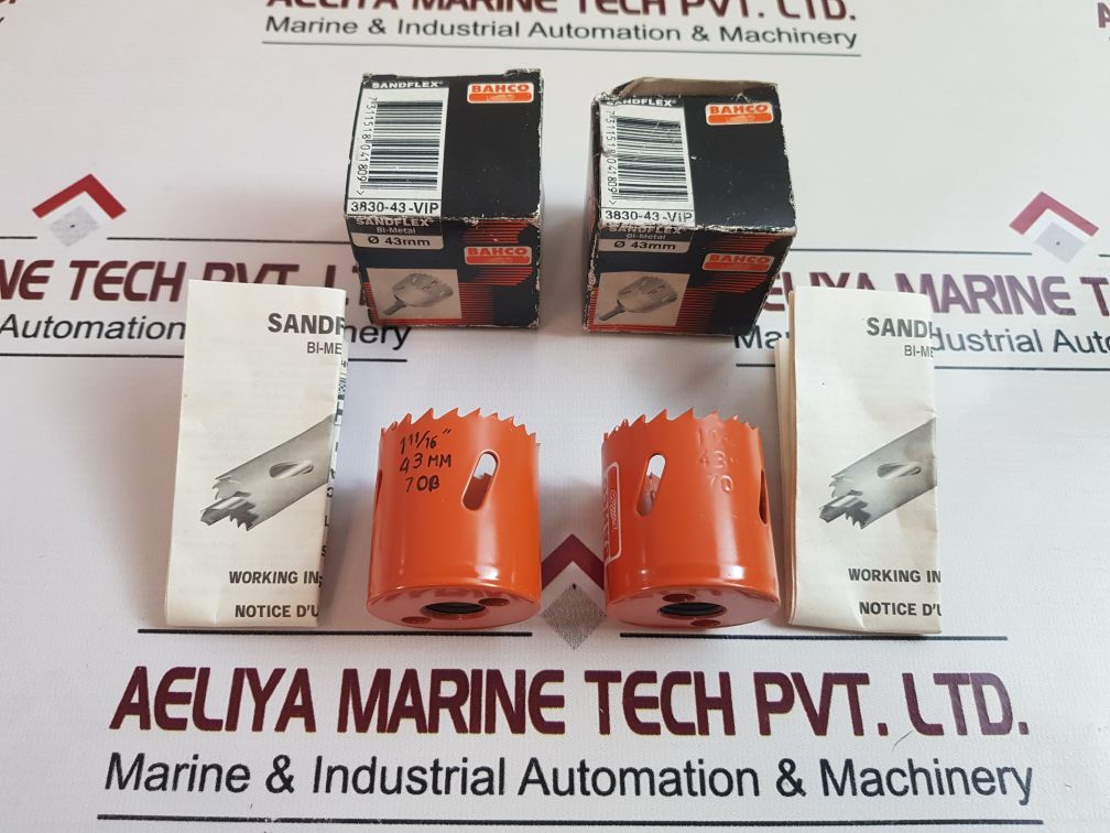 Bahco Sandflex 3830-43-vip Bi-metal Hole Saw Ø 43Mm