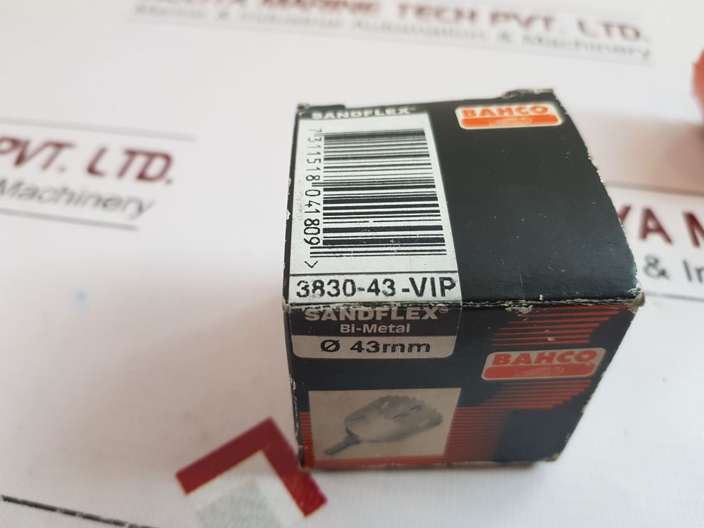 Bahco Sandflex 3830-43-vip Bi-metal Hole Saw Ø 43Mm
