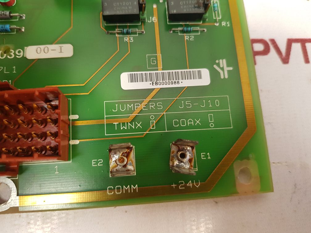 Bailey 6636997L1 Communication Link Termination Unit Pcb Card