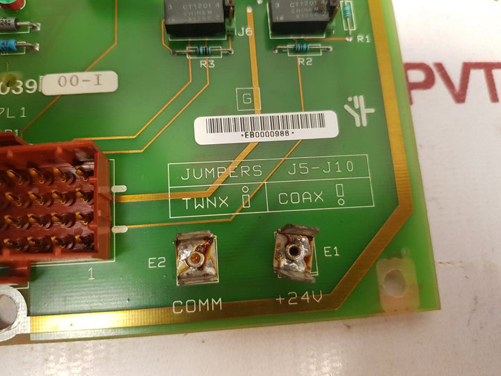 Bailey 6636997L1 Communication Link Termination Unit Pcb Card