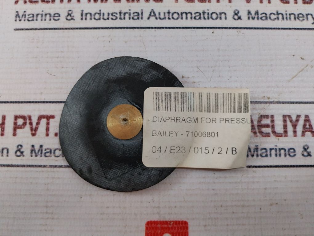 Bailey 71006801 Diaphragm For Pressure Reducing Filter
