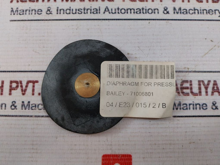 Bailey 71006801 Diaphragm For Pressure Reducing Filter