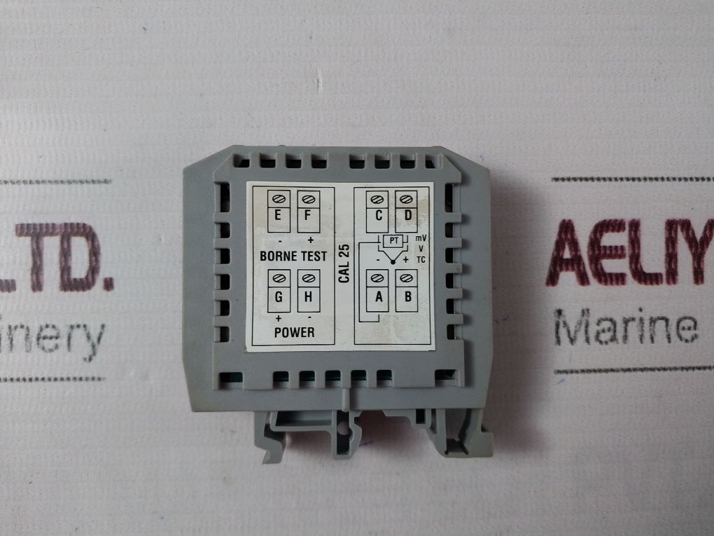 Bailey Cal 25 Signal Converter 822.91.22.002, Pt100/4-20Ma 10-40Vdc