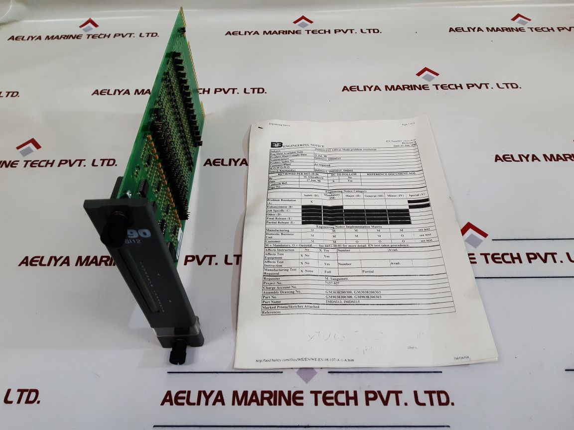 Bailey Infi90 Imdsi12 Universal Digital Input Slave Module