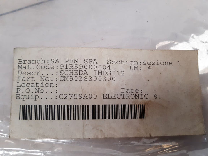 Bailey Infi90 Imdsi12 Universal Digital Input Slave Module
