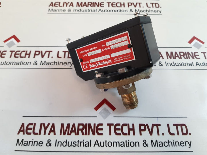 Bailey & Mackey 1381V Pressure Switch
