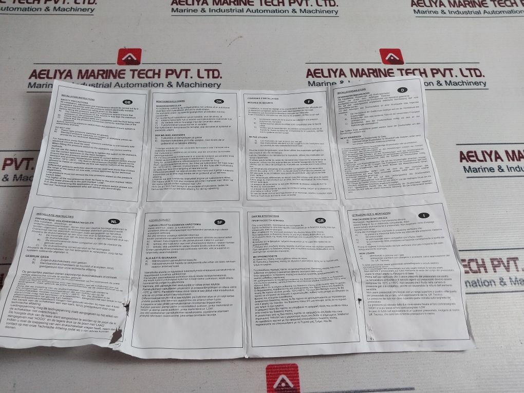 Bailey & Mackey 2381Q Pressure Switch 0.2-4 Bar