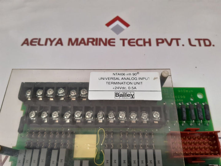 Bailey Ntai06 Infi 90 Universal Analog Input