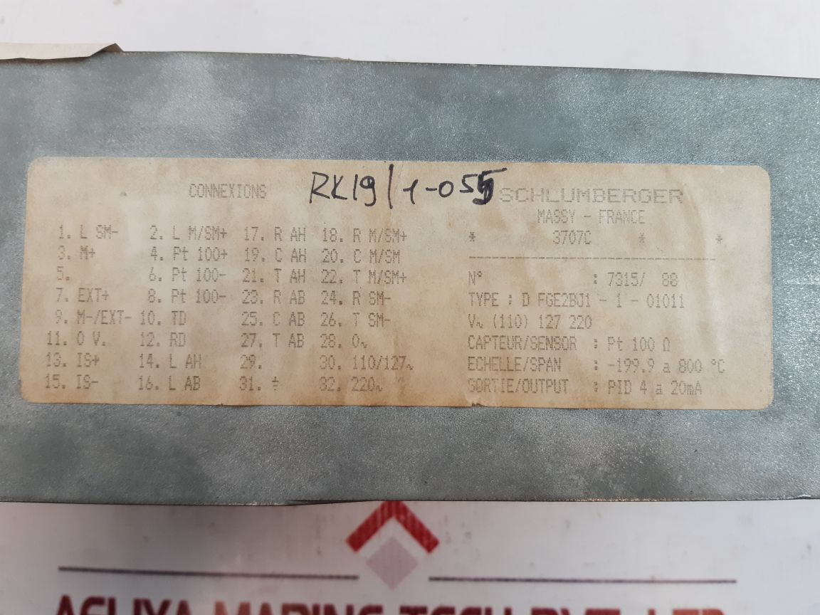 Bailey Pyromat 320 S Temperature Controller