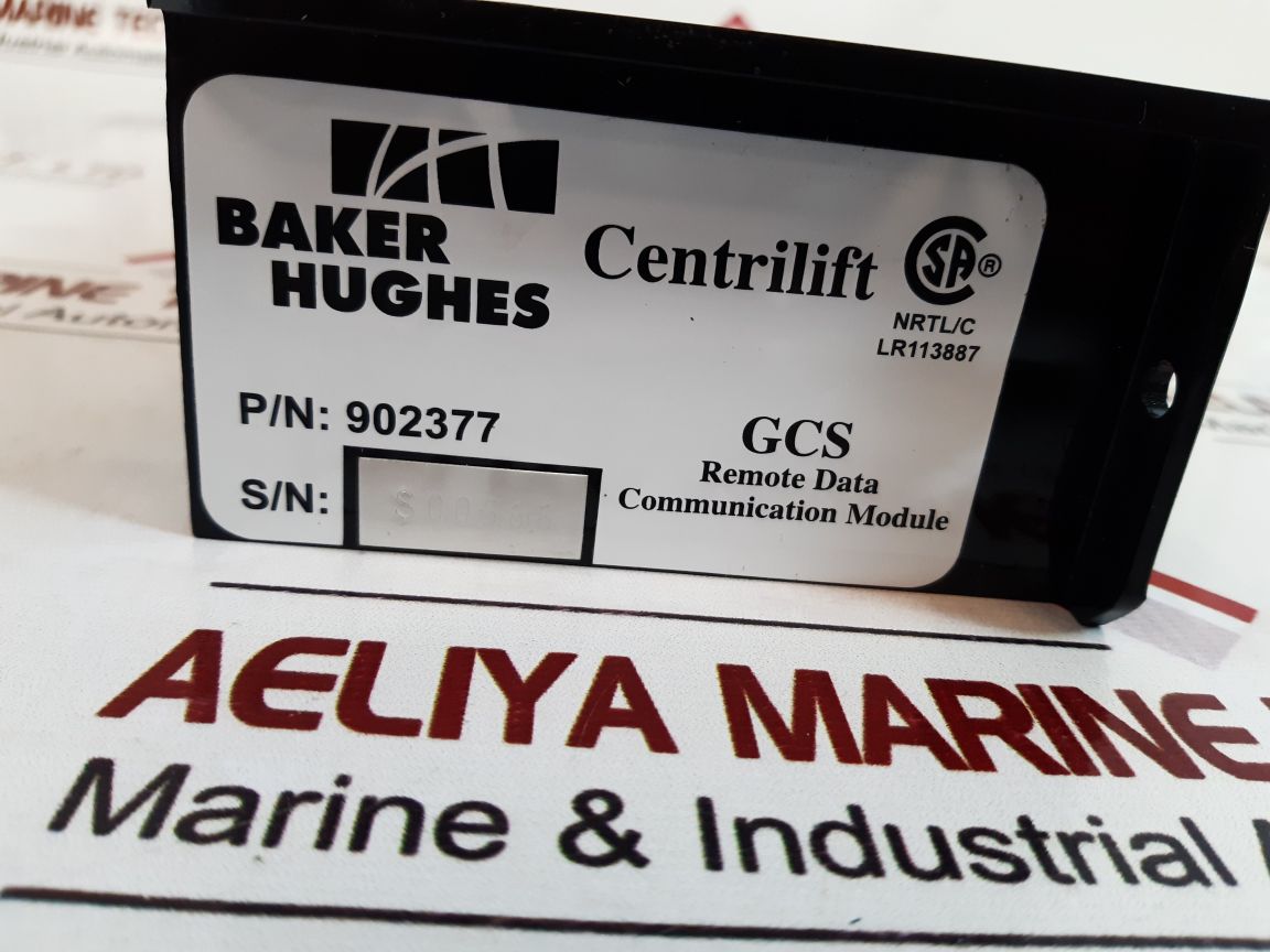 Baker Hughes 902377 Gsc Remote Data Communication Module