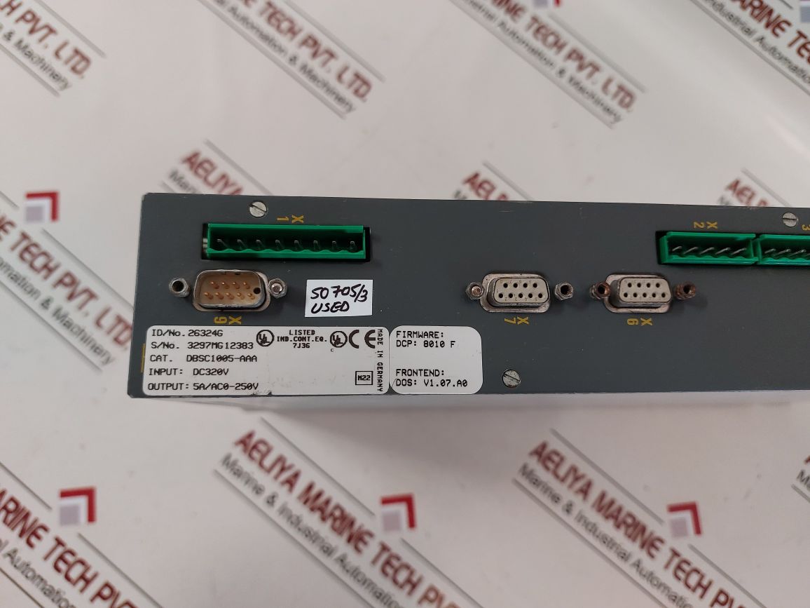 Baldor Dbsc1005-aaa Ac Servo Drive