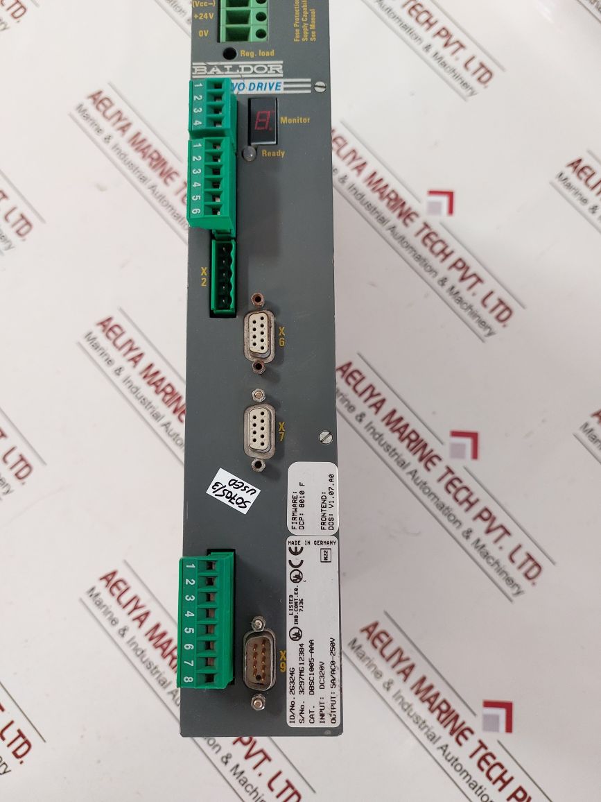 Baldor Dbsc1005-aaa Ac Servo Drive