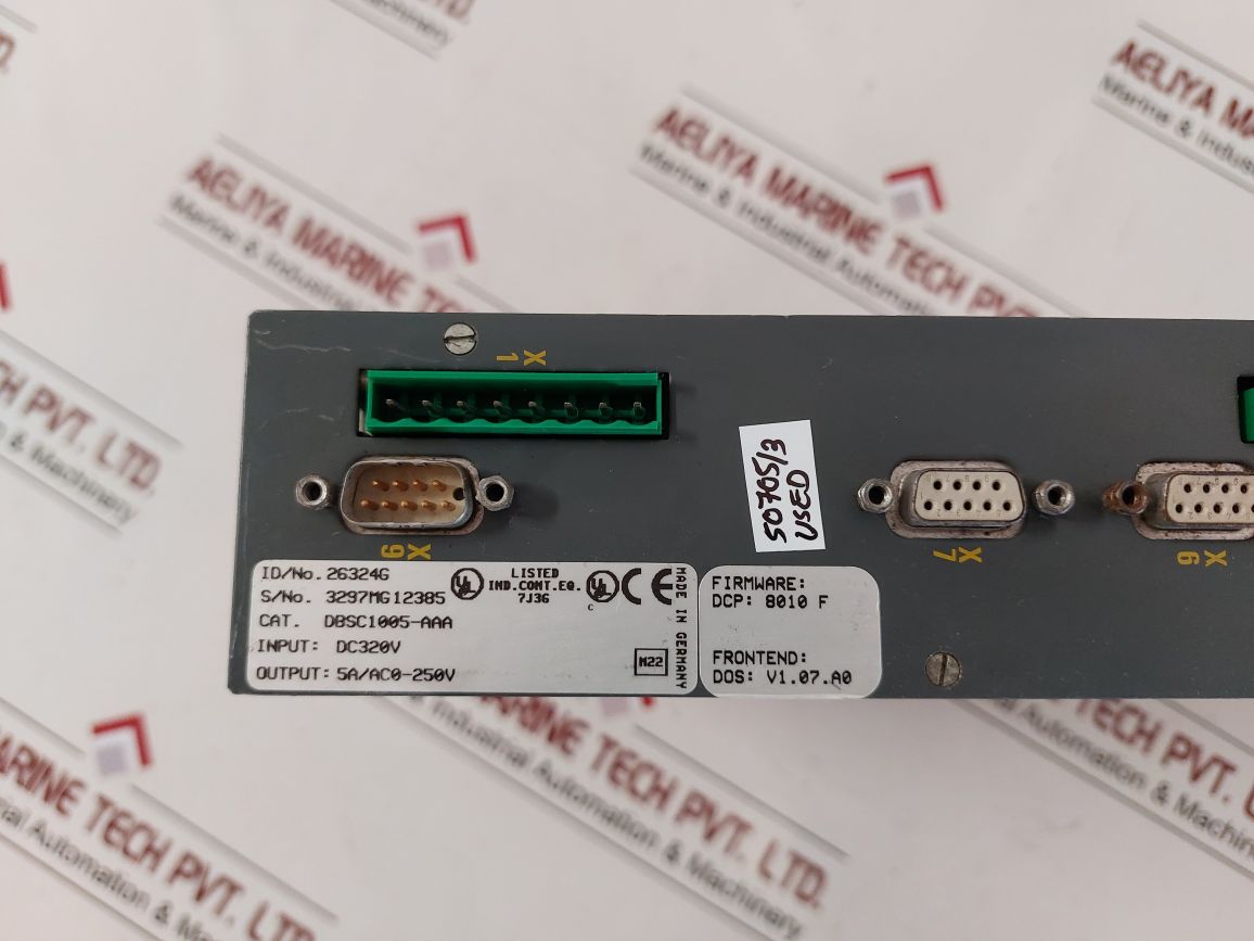 Baldor Dbsc1005-aaa Ac Servo Drive