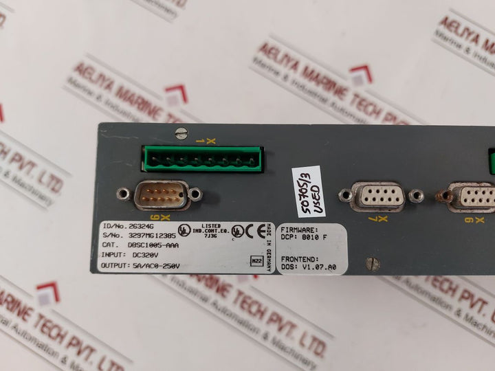 Baldor Dbsc1005-aaa Ac Servo Drive