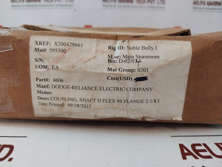 Baldor Dodge D-flex 9S 2-1/8 Flange Assembly