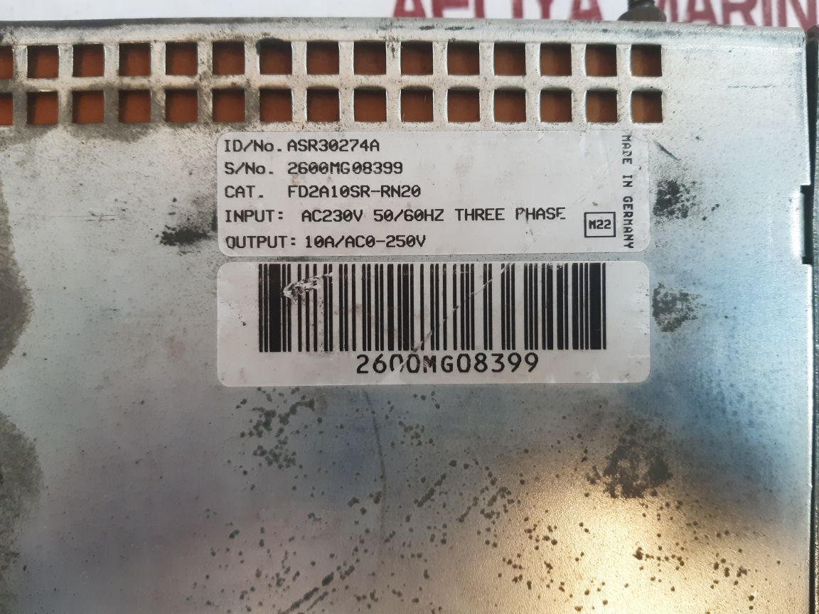 Baldor Fd2A10Sr-rn20 Flex Drive M22