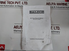 Baldor Mm5600 Iec Three Phase Ac Motor