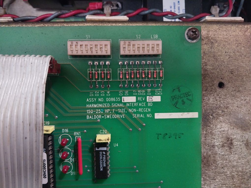 Baldor Sweodrive Id5H4150-e0 Adjustable Speed Drive