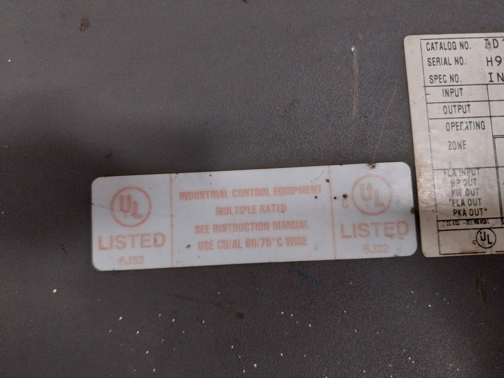 Baldor Sweodrive Id5H4150-e0 Adjustable Speed Drive