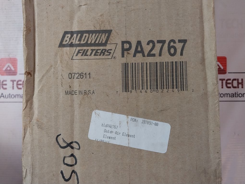 Baldwin Pa2767 Outer Air Filter