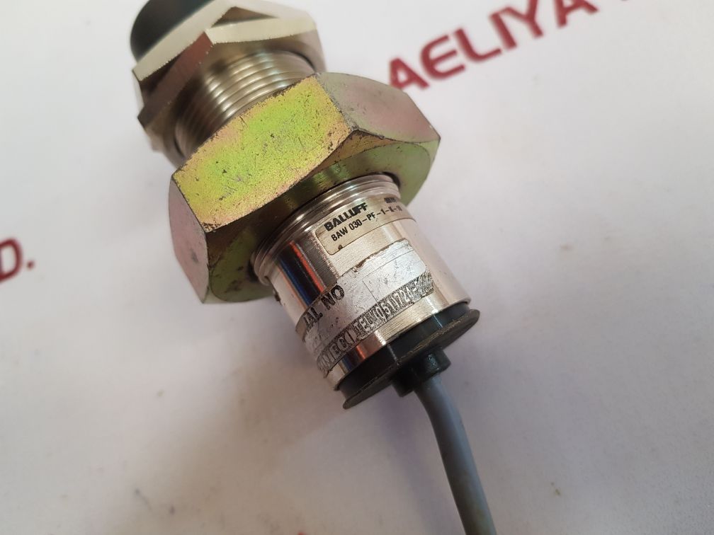 Balluff Baw 030-pf-1-k-10 Inductive Distance Sensor
