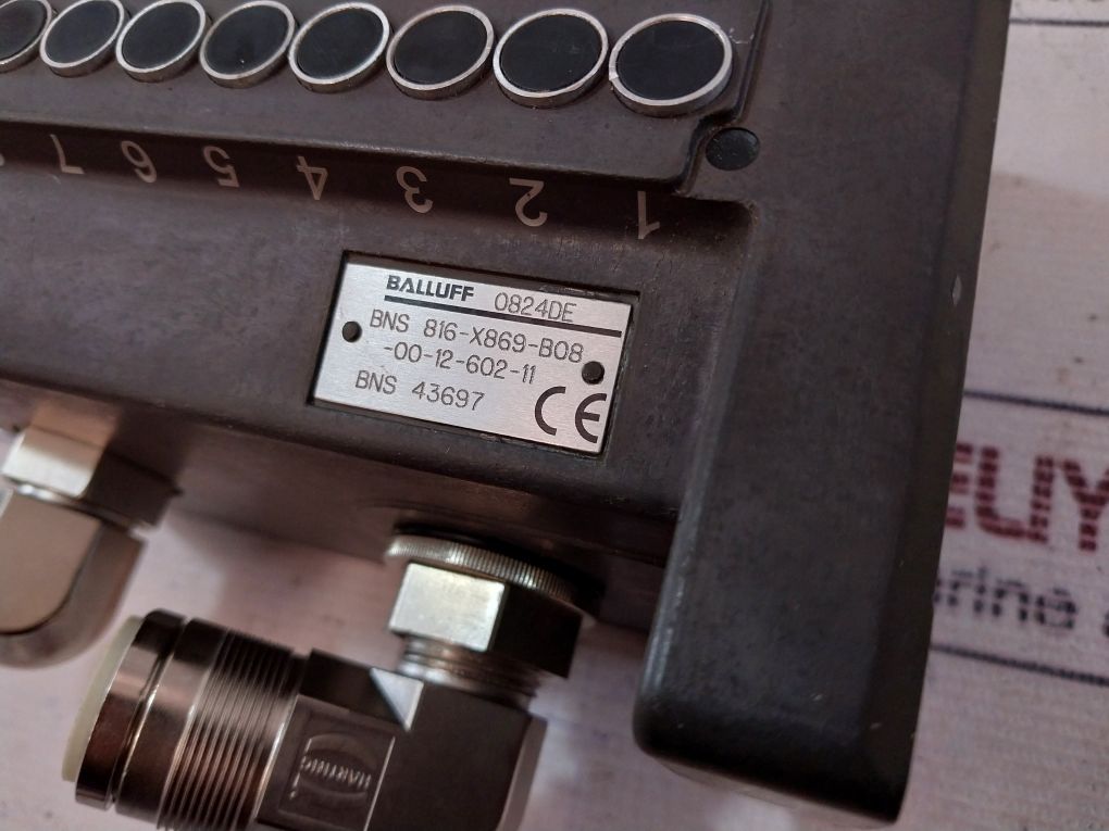 Balluff Bns 816-x869-b08-00-12-602-11 Electronic Serial Limit Switch