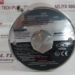 Balluff Btl5-p5-m0178-j-dexc-ta12 Linear Position Transducer