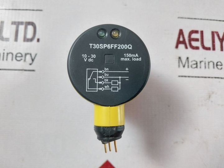 Banner T30Sp6Ff200Q Photoelectric Sensor 10-30Vdc
