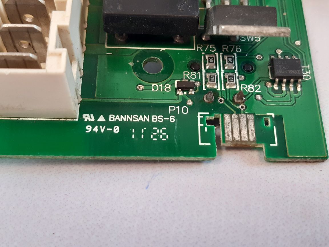 Bannsan Vmc-board Fb55 471805,03 Rev 2.2 Pcb Card
