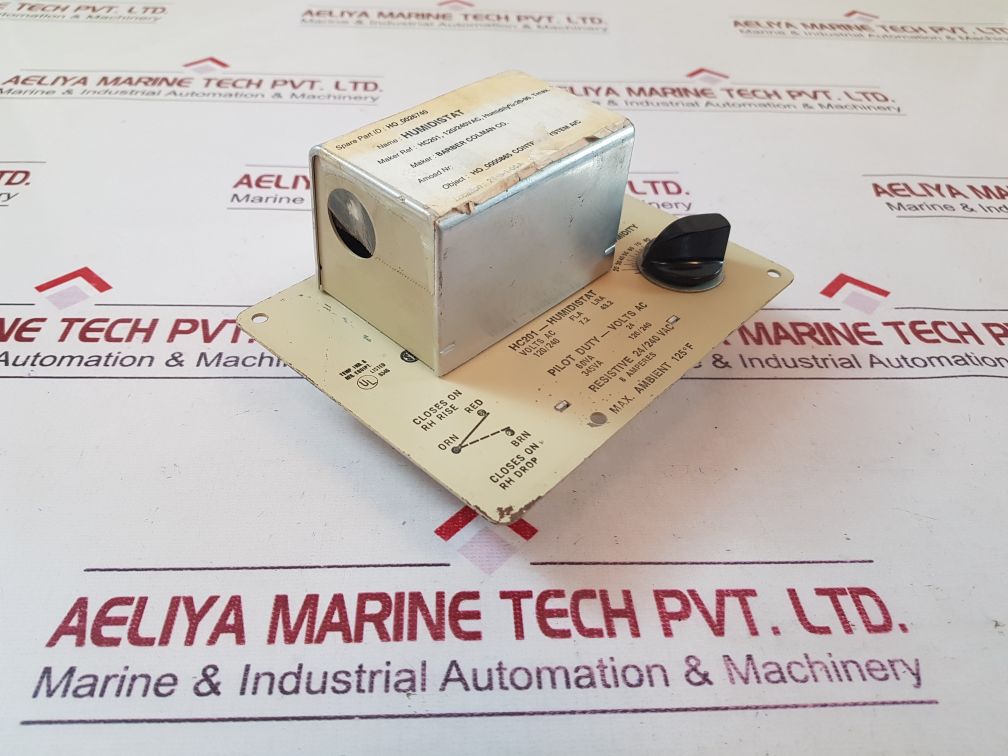 Barber Colman Hc201 Humidistat