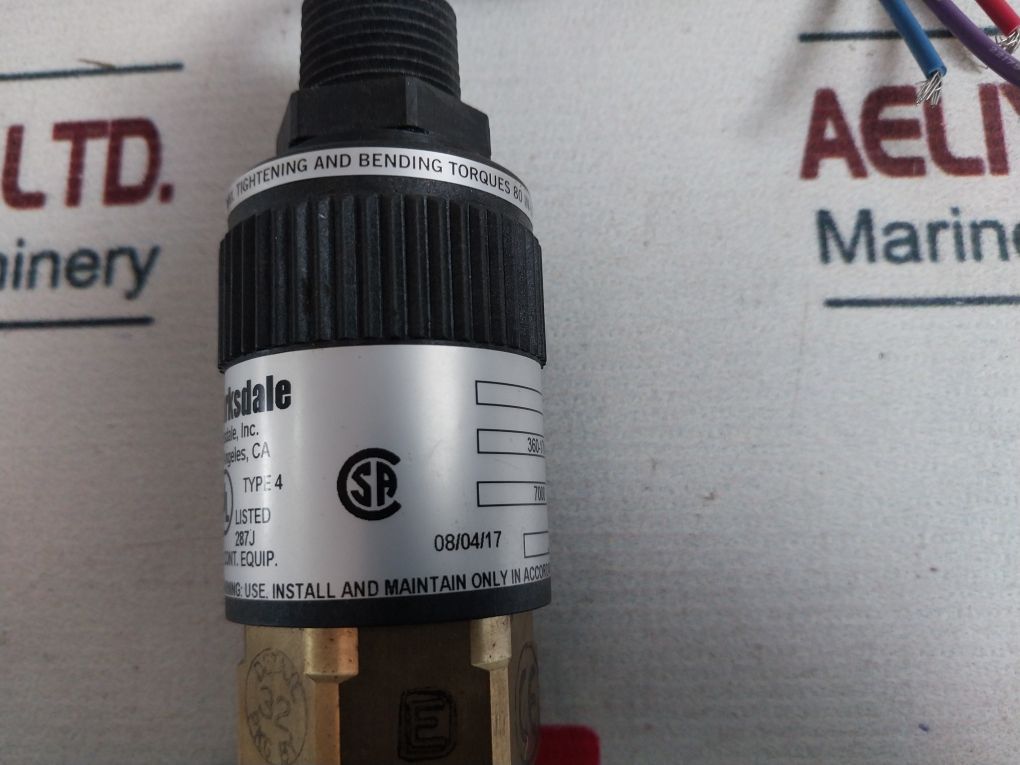 Barksdale 96201-bb2-t4 Pressure Switch