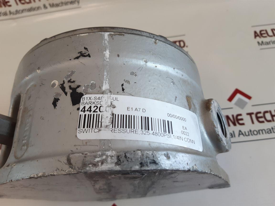 Barksdale B1X-s48Ss-ul-s0010 Pressure Switch