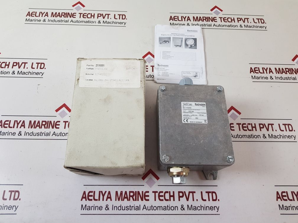 Barksdale B2T-h32Ss Pressure Switch