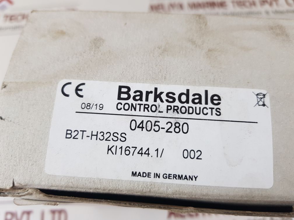 Barksdale B2T-h32Ss Pressure Switch